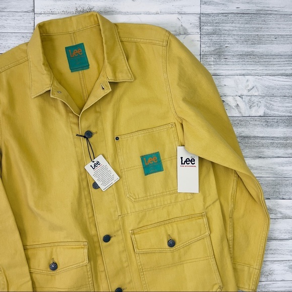LEE® X THE HUNDREDS® CHORE JACKET IN YELLOW - Picture 3 of 16